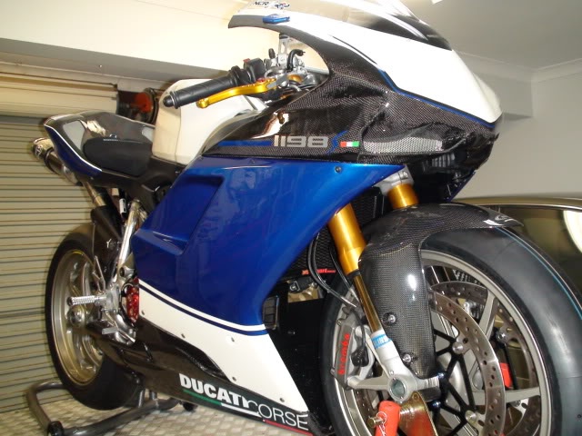 Ducati 1198S Track bike